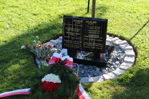 Memorial stone in honour of Henryk Zygalski