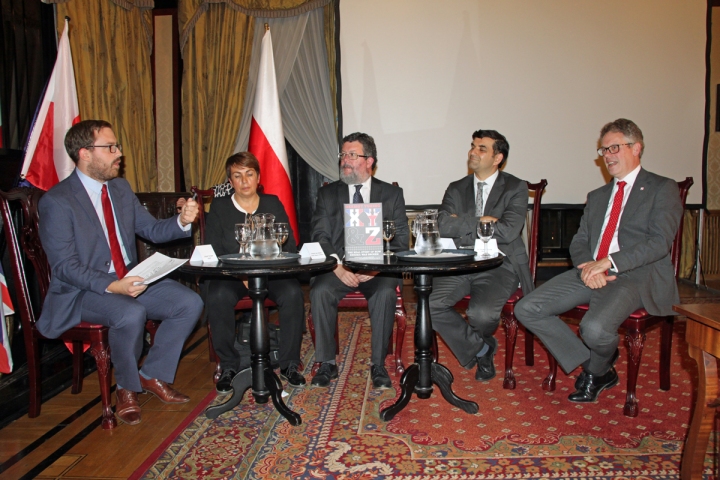 Panel discussion at Polish Embassy