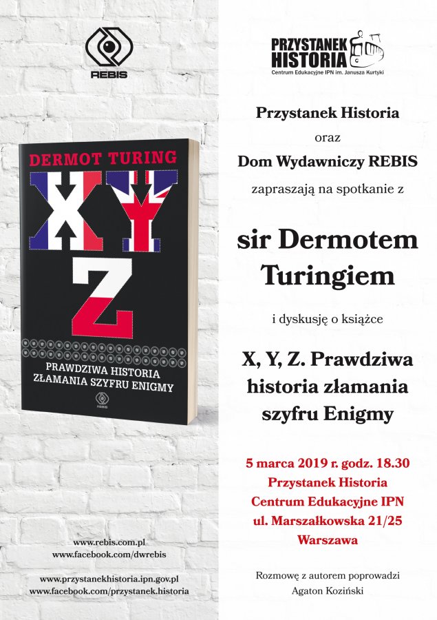 Dermot Turing launches the Polish edition of his book in Poland