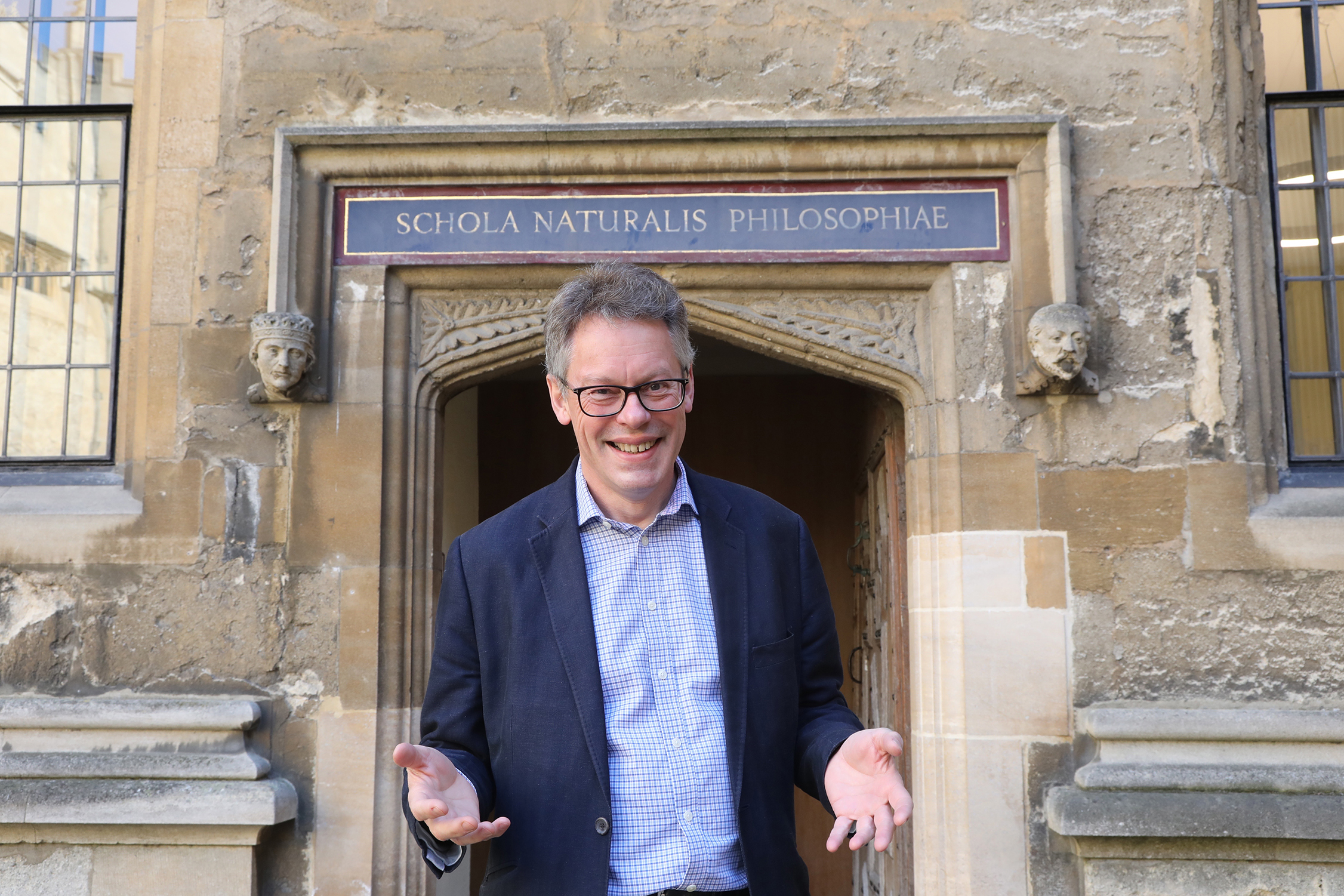 Dermot Turing in Oxford. Photo by KT Bruce.