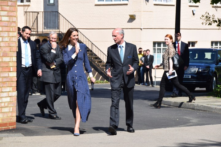 HRH the Duchess of Cambridge at Bletchley Park to open the new D-Day exhibition