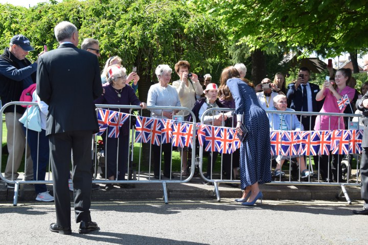 HRH the Duchess of Cambridge meets veterans at Bletchley Park