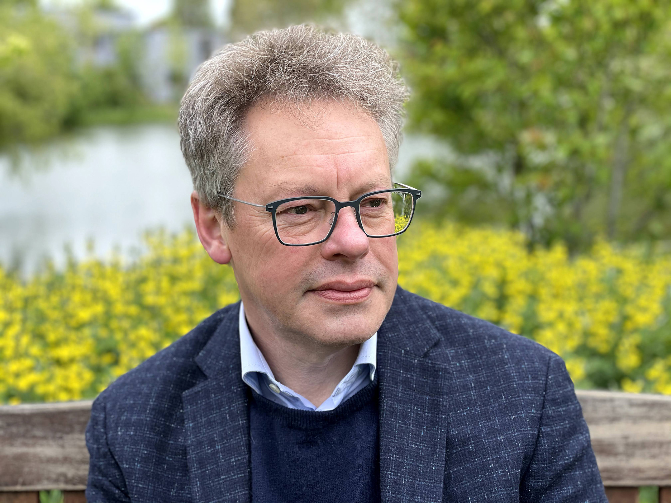 Sir Dermot Turing. Photo by KT Bruce